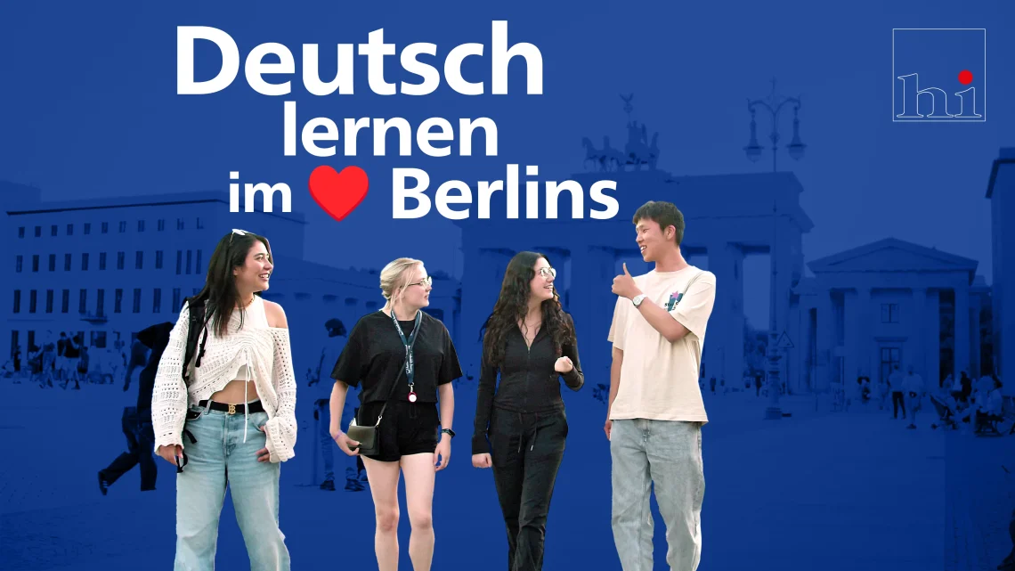 Deutsch lernen im Herzen Berlins - ein Video über die Sprachschule des Humboldt-Instituts im Zentrum Berlins